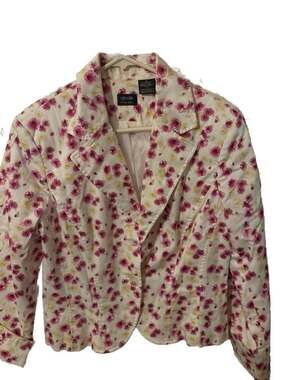 Nicole by Nicole Miller Ivory Pink size 12